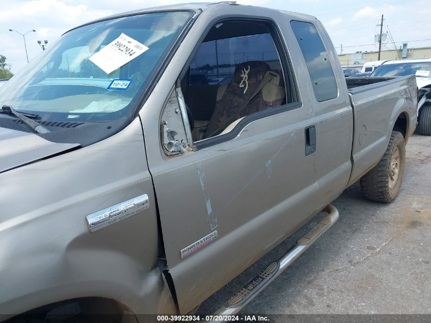 2005 Ford F-250 Lariat/Xl/Xlt VIN: 1FTSX21P45EB28635 Lot: 39922934