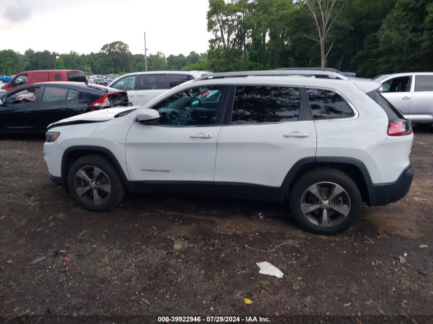 2019 Jeep Cherokee Limited 4X4 VIN: 1C4PJMDX0KD317671 Lot: 39922946