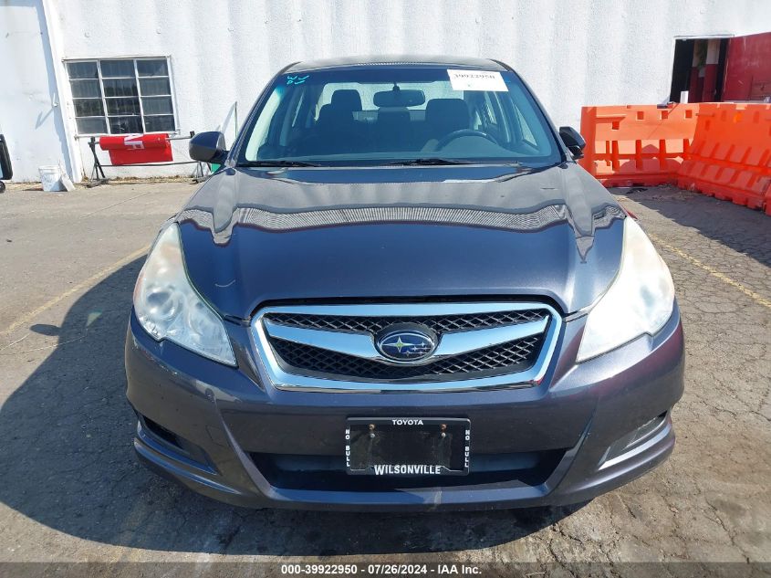 2012 Subaru Legacy 2.5I Premium VIN: 4S3BMBC66C3008552 Lot: 39922950