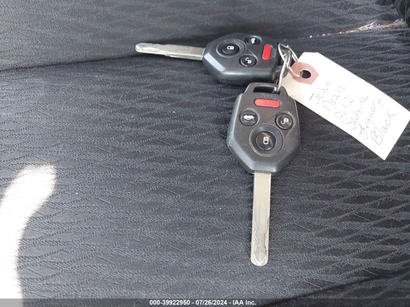 2012 Subaru Legacy 2.5I Premium VIN: 4S3BMBC66C3008552 Lot: 39922950