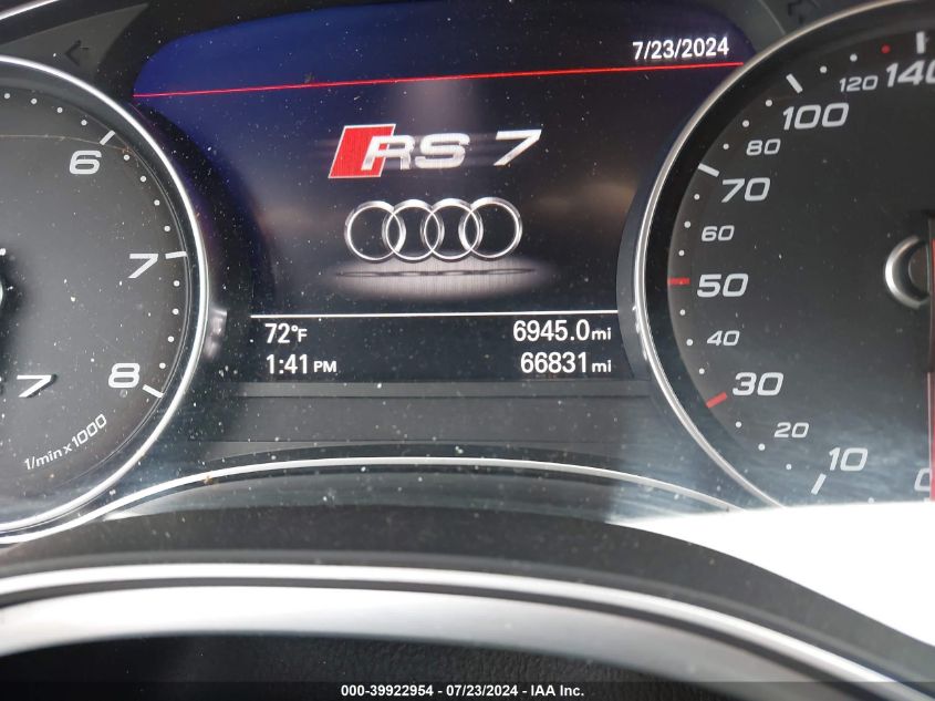 WUAW2AFC5GN903918 2016 Audi Rs 7 4.0T Prestige