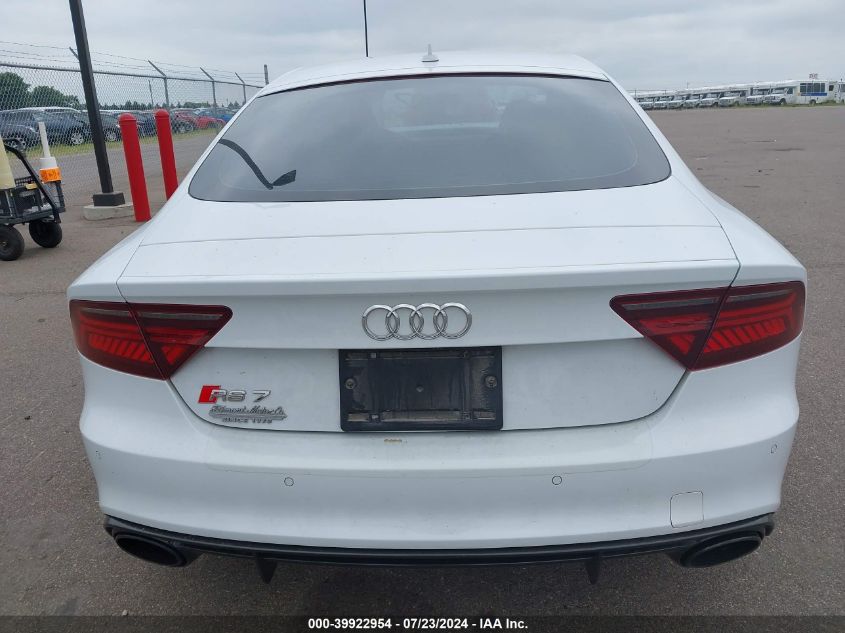 WUAW2AFC5GN903918 2016 Audi Rs 7 4.0T Prestige