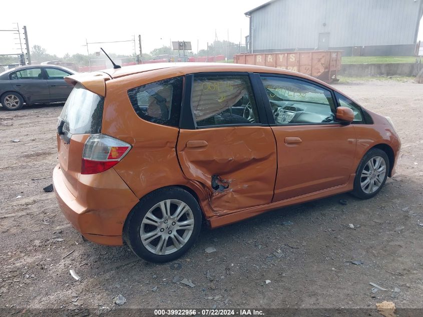 2011 Honda Fit Sport VIN: JHMGE8H55BC004740 Lot: 39922956