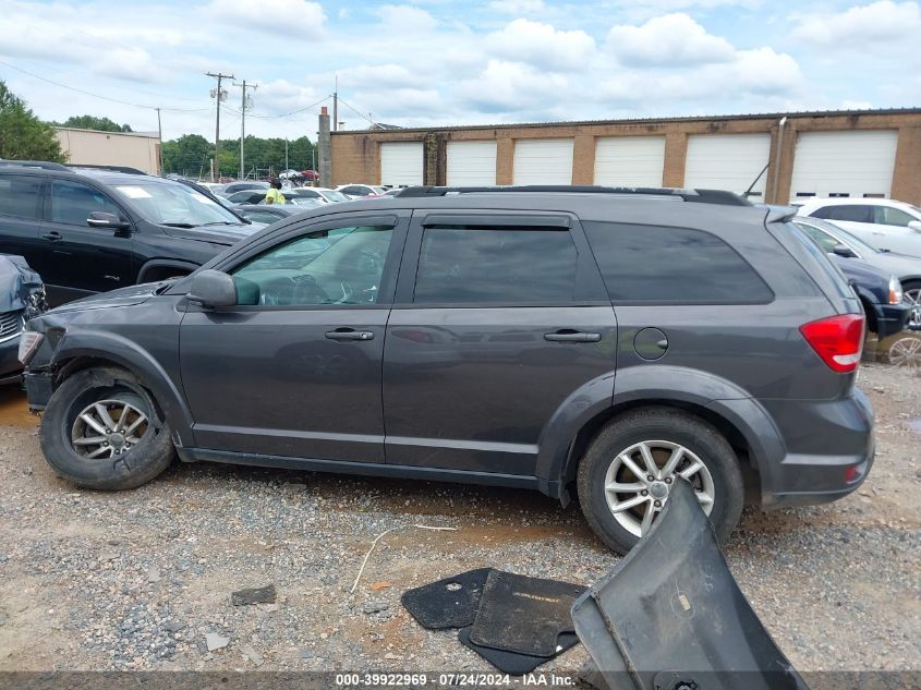 2017 Dodge Journey Sxt Awd VIN: 3C4PDDBG0HT577789 Lot: 39922969