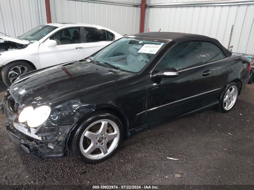 2004 Mercedes-Benz Clk 500 VIN: WDBTK75G84T024572 Lot: 39922974