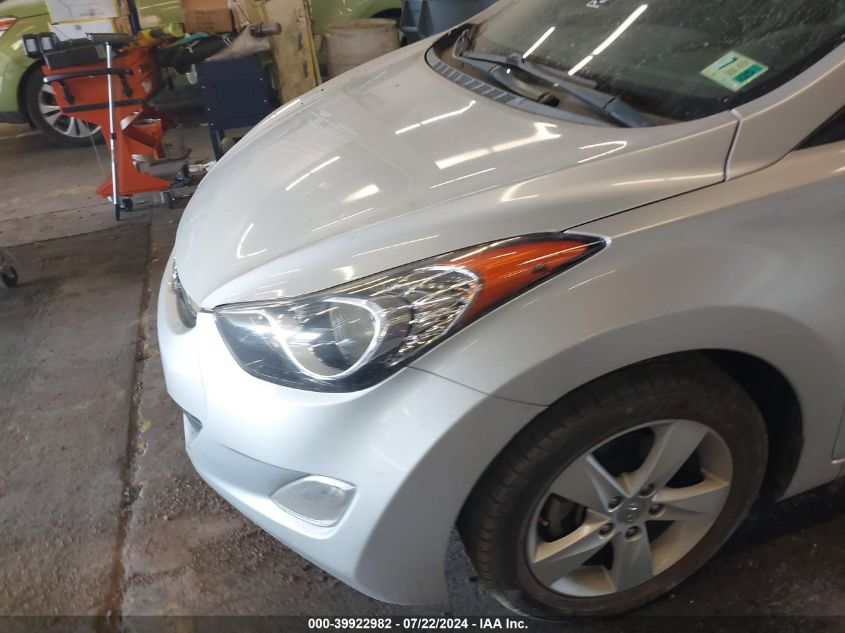 2013 Hyundai Elantra Gls VIN: KMHDH4AE9DU534717 Lot: 39922982