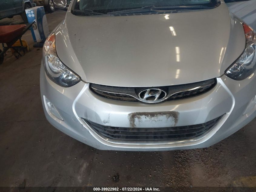 2013 Hyundai Elantra Gls VIN: KMHDH4AE9DU534717 Lot: 39922982