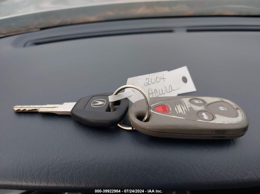 2004 Acura 3.5Rl VIN: JH4KA96664C004367 Lot: 39922984