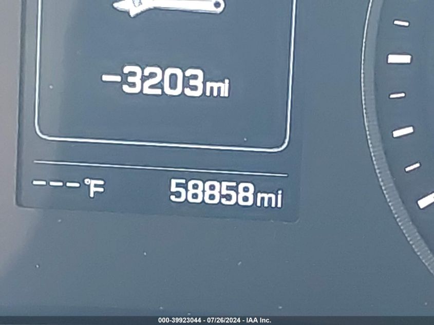 2018 Hyundai Tucson Se VIN: KM8J2CA41JU605796 Lot: 39923044