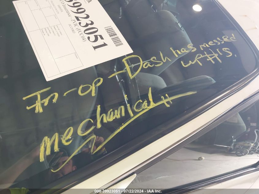 2001 Honda Accord 2.3 Lx VIN: 1HGCG66521A015210 Lot: 39923051