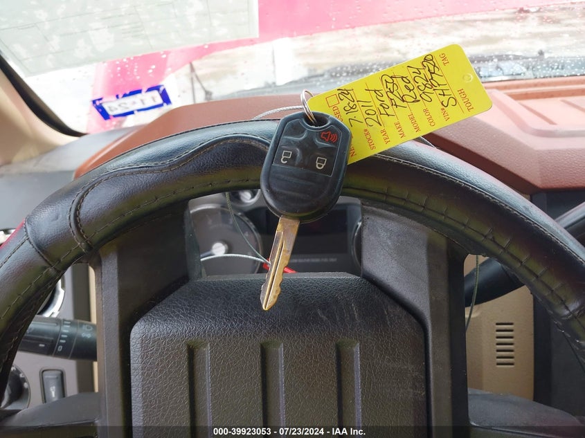 2011 Ford F250 Super Duty VIN: 1FT7W2BT4BEA09824 Lot: 39923053