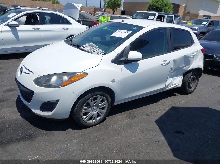 2014 Mazda Mazda2 Sport VIN: JM1DE1KZXE0171656 Lot: 39923061