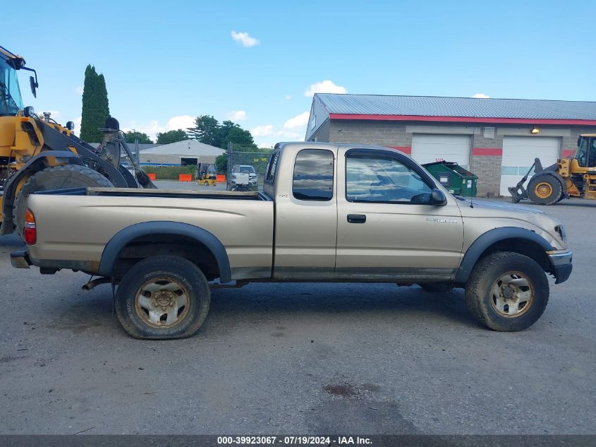 2001 Toyota Tacoma Base (A4) VIN: 5TEWM72N21Z765681 Lot: 39923067