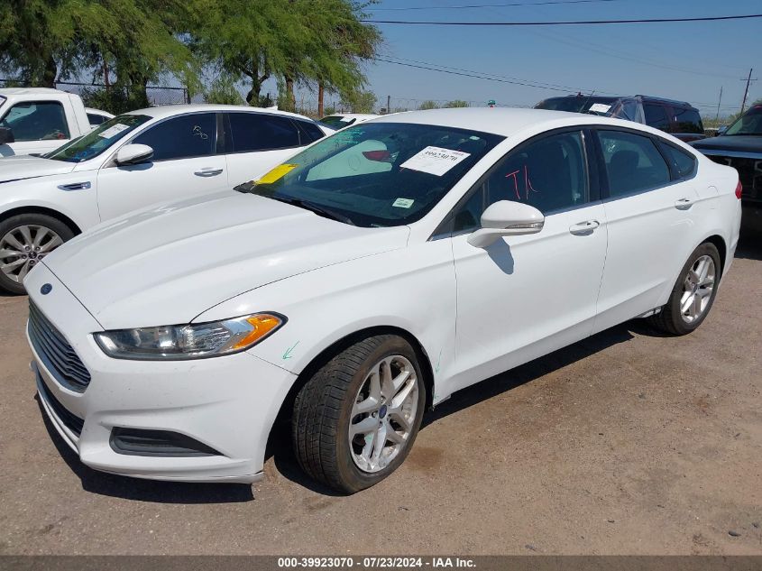 2016 Ford Fusion Se VIN: 3FA6P0H71GR116783 Lot: 39923070