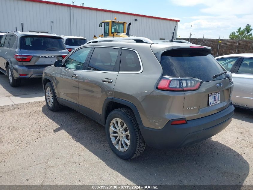 2019 Jeep Cherokee Latitude 4X4 VIN: 1C4PJMCB3KD406754 Lot: 39923130