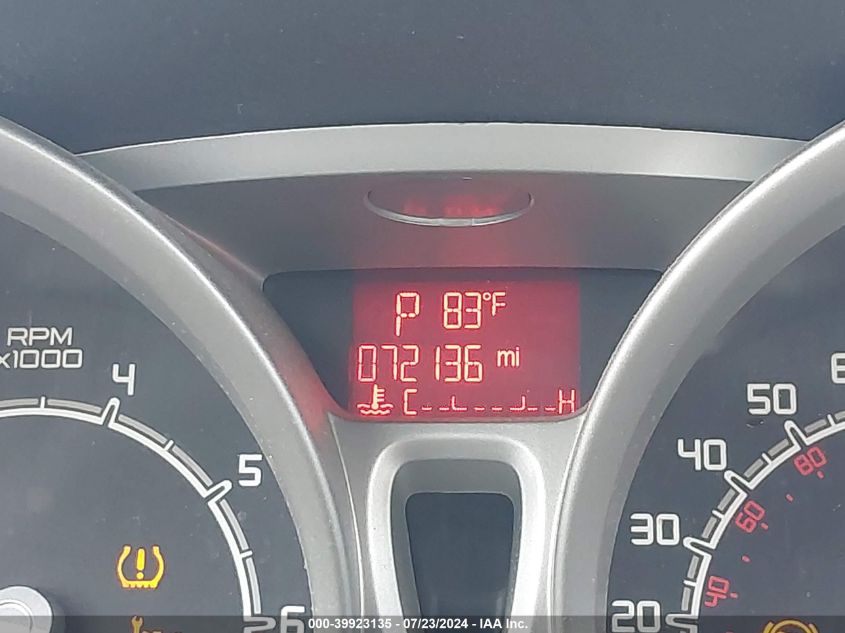 2013 Ford Fiesta Se VIN: 3FADP4BJ6DM144011 Lot: 39923135