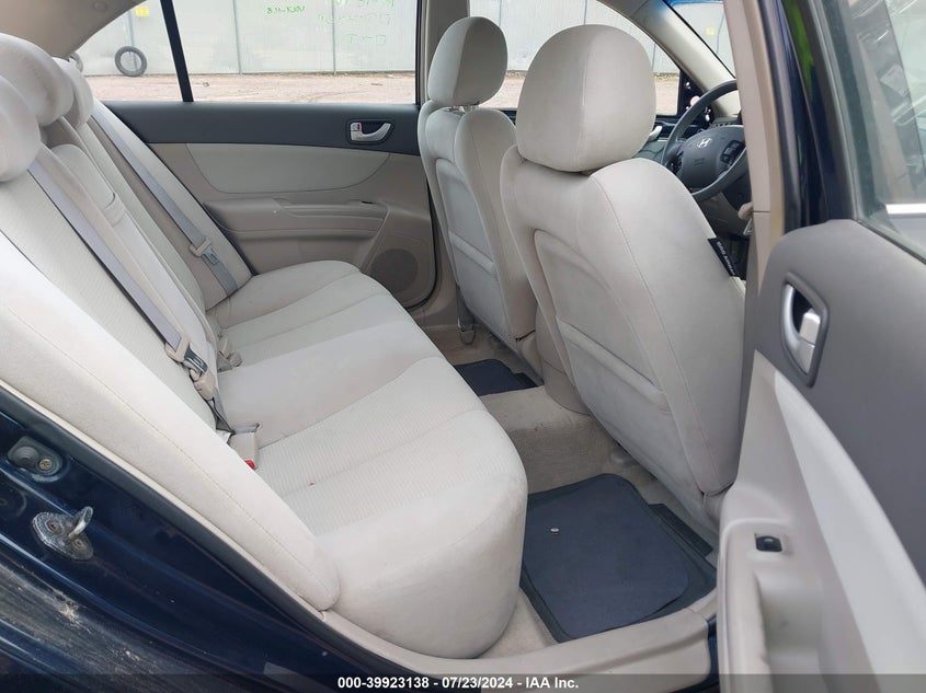 2008 Hyundai Sonata Gls VIN: 5NPET46C68H306012 Lot: 39923138