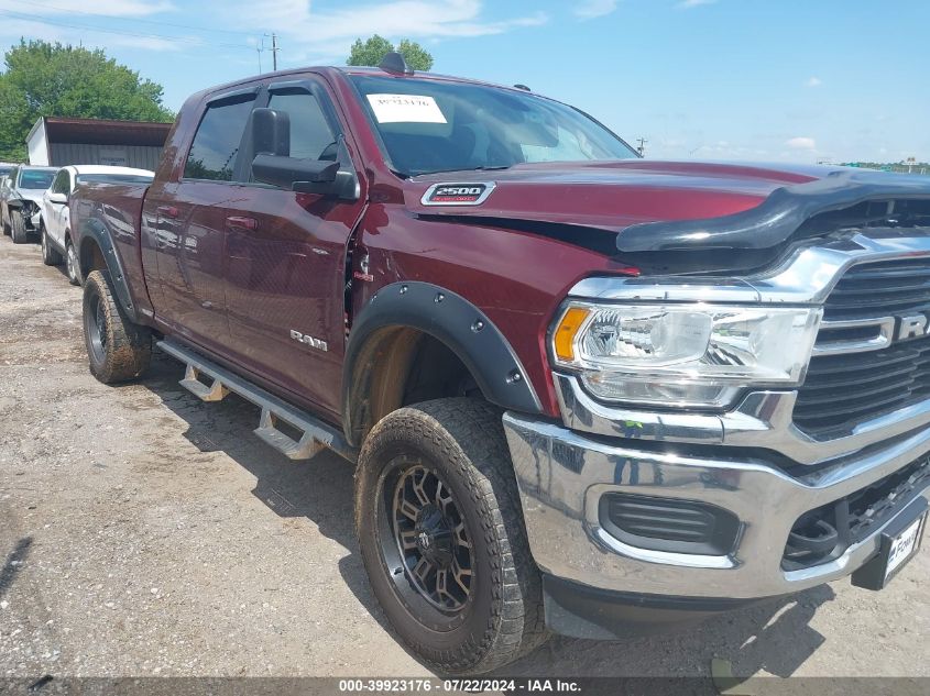 2021 Ram 2500 Big Horn Mega Cab 4X4 6'4' Box VIN: 3C6UR5ML0MG532558 Lot: 39923176