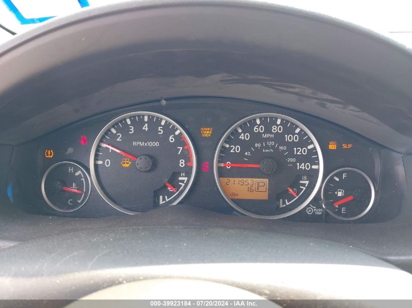 2010 Nissan Pathfinder S/Le/Se VIN: 5N1AR1NN3AC604559 Lot: 39923184