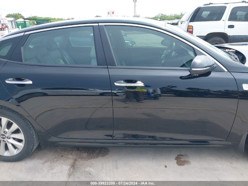 2018 Kia Optima Ex VIN: 5XXGU4L33JG260702 Lot: 39923205