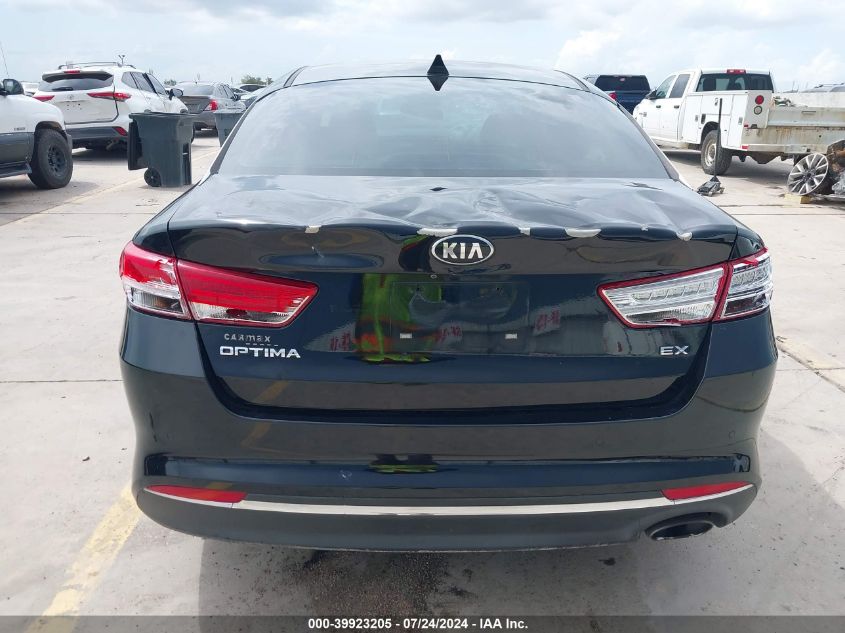 2018 Kia Optima Ex VIN: 5XXGU4L33JG260702 Lot: 39923205