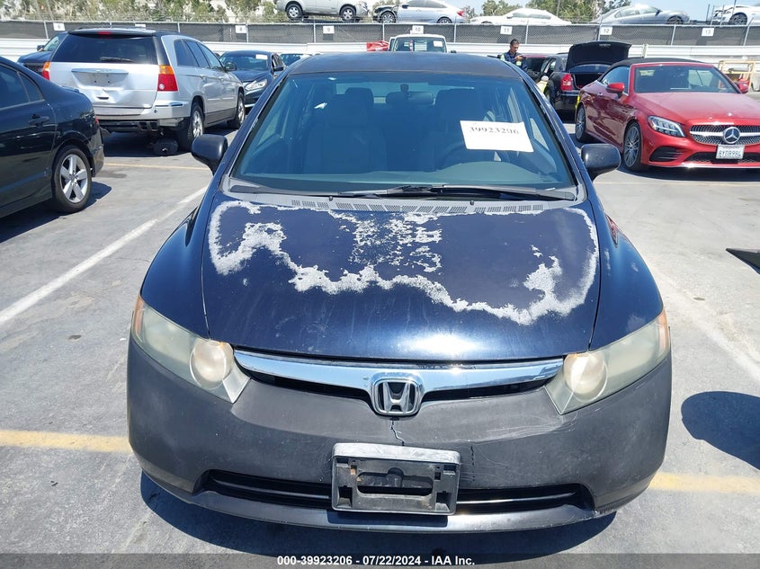 2007 Honda Civic Lx VIN: 2HGFA16557H503160 Lot: 39923206