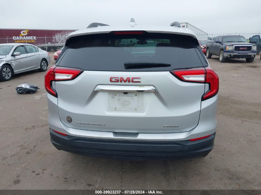 2022 GMC Terrain Awd Sle VIN: 3GKALTEV9NL217630 Lot: 39923237