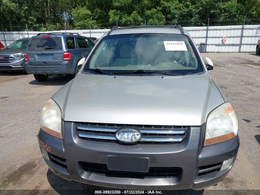 2005 Kia Sportage Ex V6/Lx V6 VIN: KNDJF723257114387 Lot: 39923250