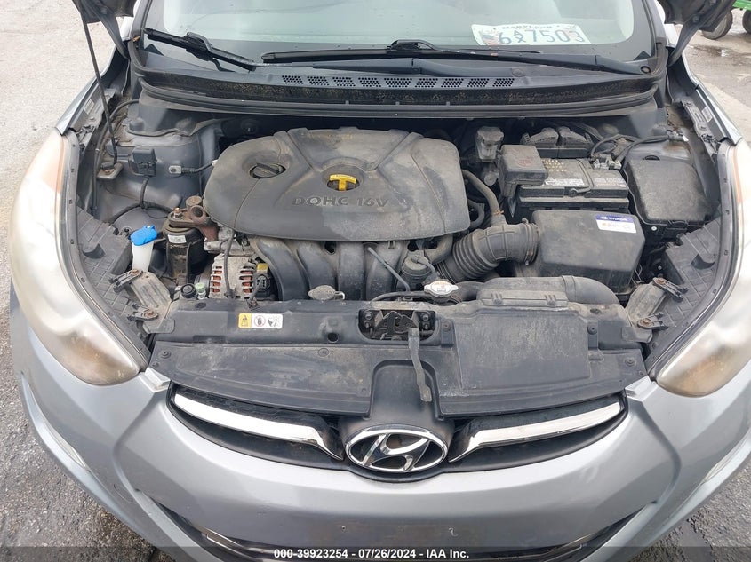 2012 Hyundai Elantra Limited (Ulsan Plant) VIN: KMHDH4AE9CU368598 Lot: 39923254