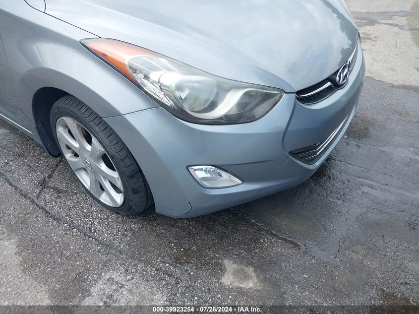 2012 Hyundai Elantra Limited (Ulsan Plant) VIN: KMHDH4AE9CU368598 Lot: 39923254