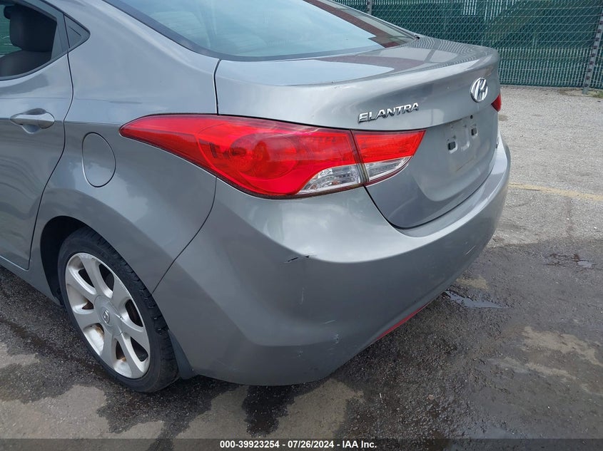 2012 Hyundai Elantra Limited (Ulsan Plant) VIN: KMHDH4AE9CU368598 Lot: 39923254