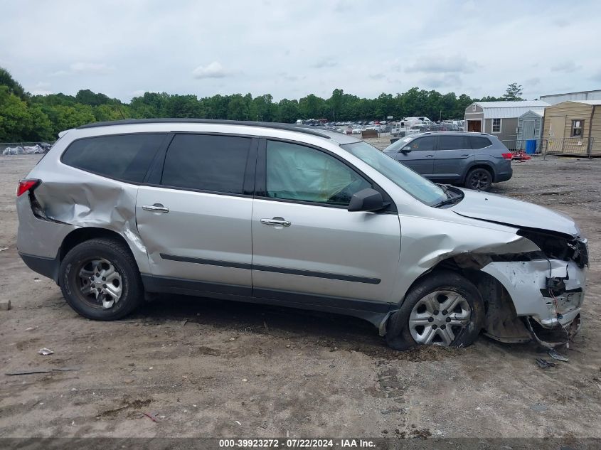 2016 Chevrolet Traverse Ls VIN: 1GNKRFED1GJ308609 Lot: 39923272