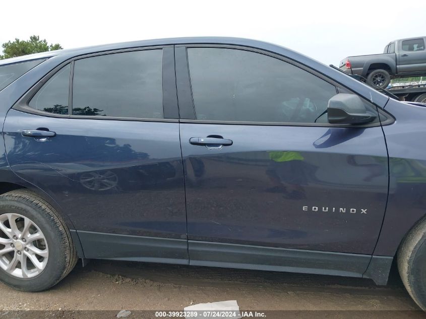 2019 Chevrolet Equinox Ls VIN: 3GNAXHEV5KL221612 Lot: 39923289