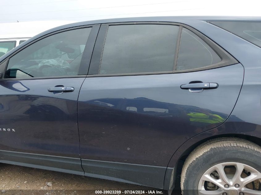 2019 Chevrolet Equinox Ls VIN: 3GNAXHEV5KL221612 Lot: 39923289