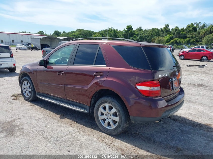 2006 Mercedes-Benz Ml 350 4Matic VIN: 4JGBB86E26A088617 Lot: 39923321