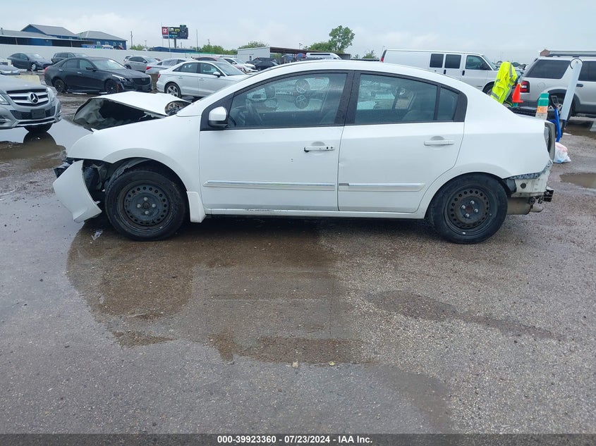 2012 Nissan Sentra 2.0/2.0S/Sr/2.0Sl VIN: 3N1AB6AP6CL773546 Lot: 39923360