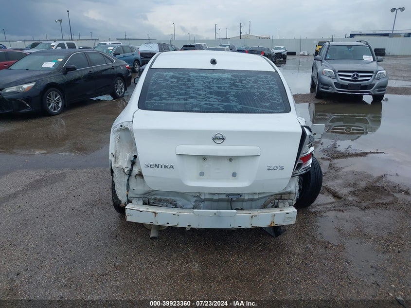 2012 Nissan Sentra 2.0/2.0S/Sr/2.0Sl VIN: 3N1AB6AP6CL773546 Lot: 39923360