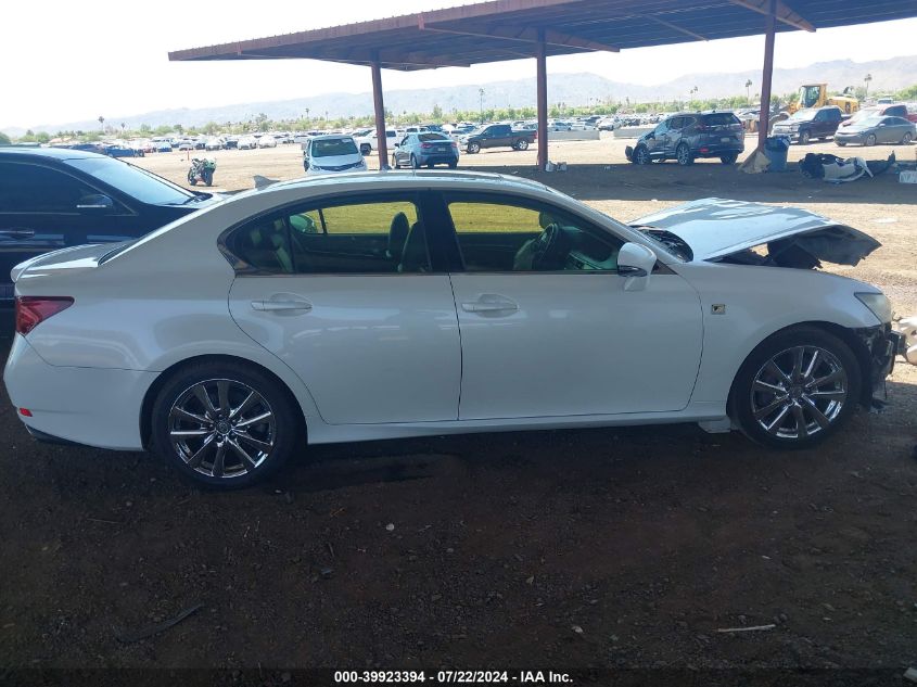 2013 Lexus Gs 350 VIN: JTHBE1BL8D5026859 Lot: 39923394