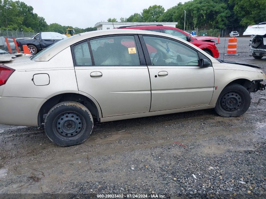 2003 Saturn Ion Level 2 VIN: 1G8AZ52F13Z140514 Lot: 39923402