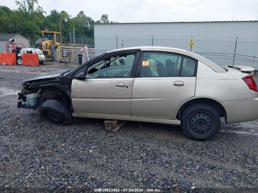 2003 Saturn Ion Level 2 VIN: 1G8AZ52F13Z140514 Lot: 39923402