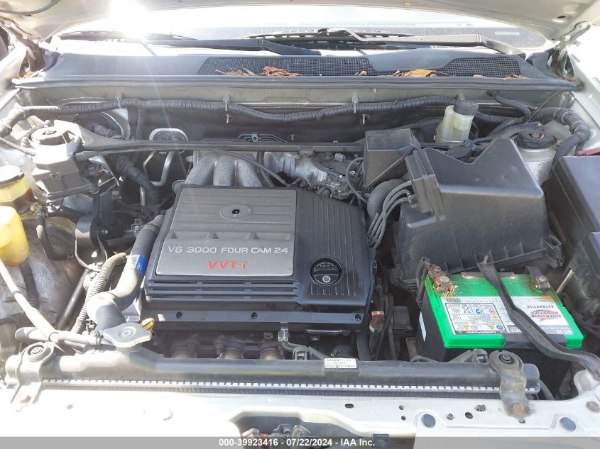 2003 Toyota Highlander V6 VIN: JTEGF21A230099033 Lot: 39923416