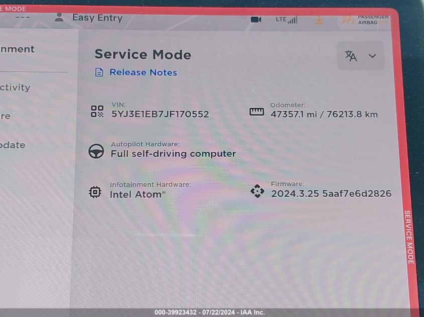 2018 TESLA MODEL 3 - 5YJ3E1EB7JF170552