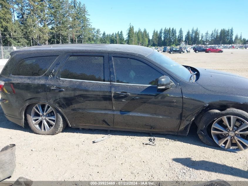 2013 Dodge Durango R/T VIN: 1C4SDJCTXDC565739 Lot: 39923469