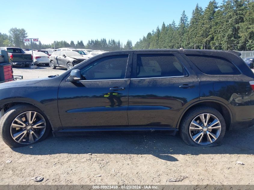 2013 Dodge Durango R/T VIN: 1C4SDJCTXDC565739 Lot: 39923469