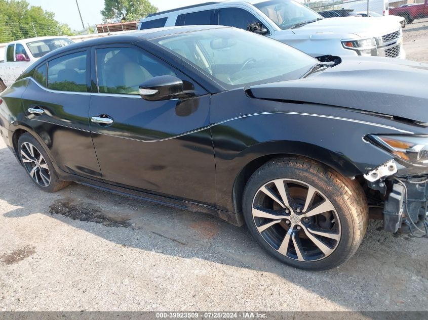 2018 Nissan Maxima 3.5 Sl VIN: 1N4AA6AP1JC369133 Lot: 39923509