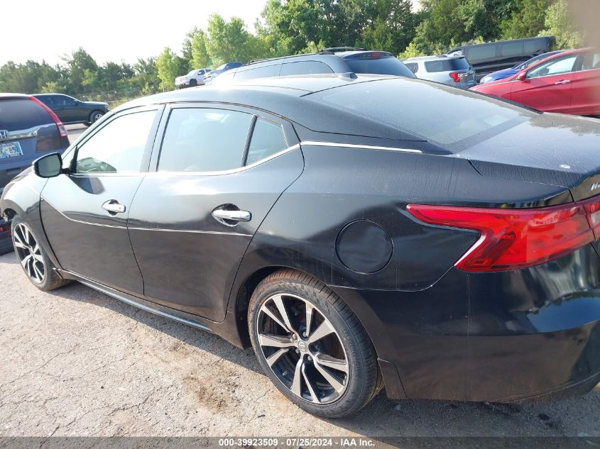 2018 Nissan Maxima 3.5 Sl VIN: 1N4AA6AP1JC369133 Lot: 39923509