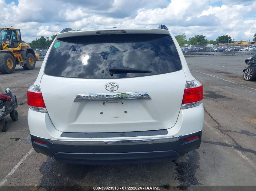 2012 Toyota Highlander Limited V6 VIN: 5TDYK3EH2CS068931 Lot: 39923513