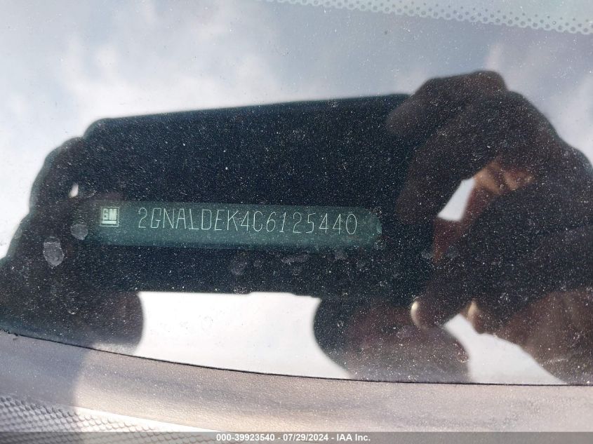 2012 Chevrolet Equinox Lt VIN: 2GNALDEK4C6125440 Lot: 39923540
