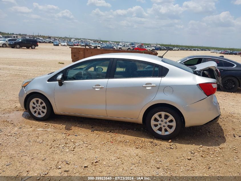 2014 Kia Rio Lx VIN: KNADM4A35E6332247 Lot: 39923545