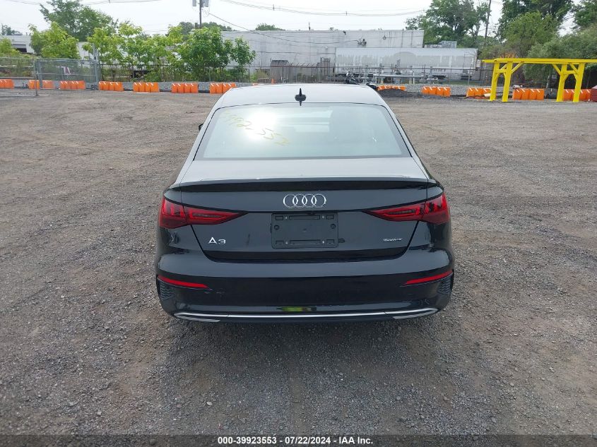 2022 Audi A3 Premium 40 Tfsi Quattro S Tronic VIN: WAUGUDGY8NA090390 Lot: 39923553